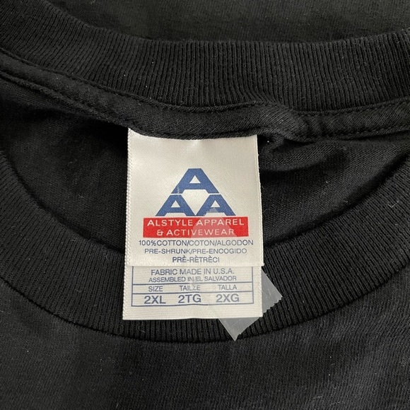 Vintage Deer “A Hunters Nightmare” men black Camo graphic t-shirt size 2XL - Picture 6 of 7